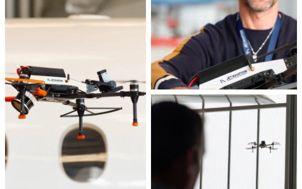 Intelligent MRO drones take off at Jet Aviation