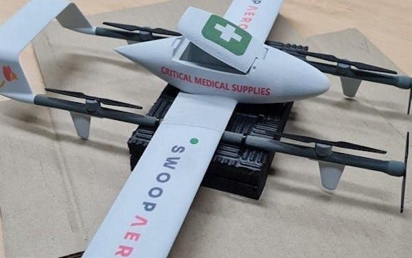 KORE enabled IoT technology powers drones to deliver Critical Medical Assets