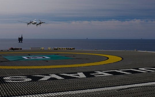 Skyports Drone Services partners with Equinor for cargo drone deliveries to offshore oil field