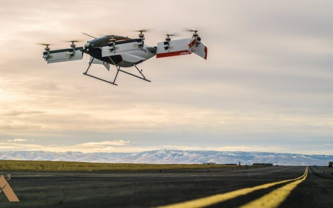 Vahana completes First full-scale test flight