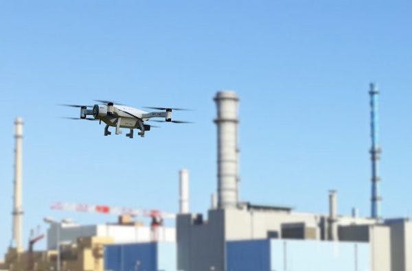 First for the nuclear industry use of an autonomous surveillance drone