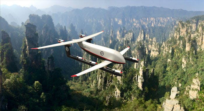 The development of Heavy Cargo Hybrid VTOL Drone for SF Express - Amazilia Aerospace & Pipistrel 