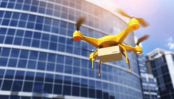 What commercial drone market will be worth